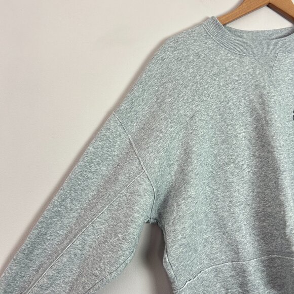 Under Armour Sweatshirt Womens Large Gray Iron Paradise Rock Loose Fit Fleece L - Picture 5 of 8